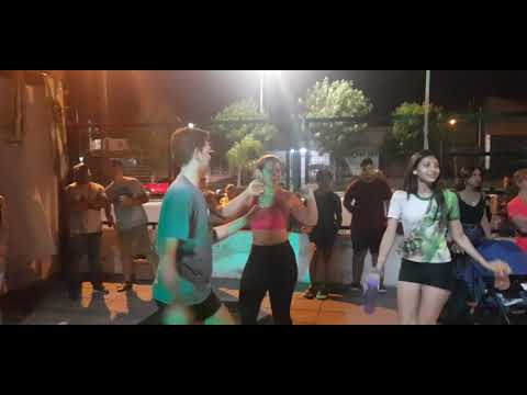 Ensayo general Comparsa Emperatriz Marcha de la Verde y Blanca