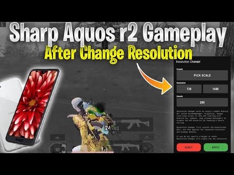 3gb ram user😓 sharp aquos R2 720x resolution gameplay 😈