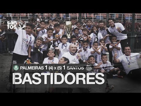 PALMEIRAS 1 (4) X (5) 1 SANTOS | BASTIDORES DO TÍTULO | PAULISTA  SUB-11 (15/11/19)