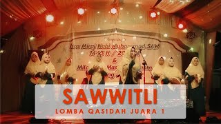 Download lagu SAWWITLI-LOMBA QASIDAH LIVE JUARA 1 -VOCAL KRISNA mp3 Download lagu SAWWITLI-LOMBA QASIDAH LIVE JUARA 1 -VOCAL KRISNA mp3