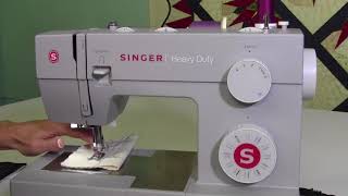 Singer Heavy Duty 4423 36 How to Thread a Twin Needle