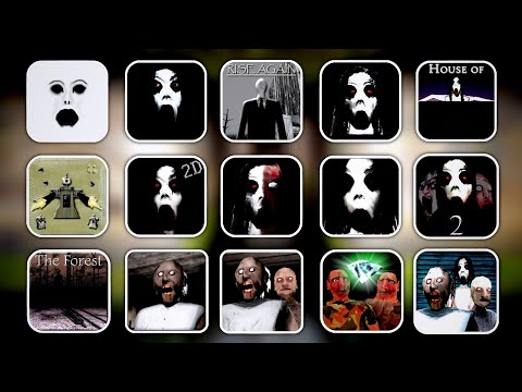 All DVloper 16 Games In Extreme Mode Full Gameplay - Granny 1 2 3, Slendrina Games, The Twins &+