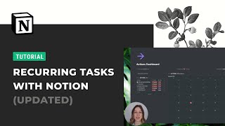 Recurring Tasks in Notion: Updated