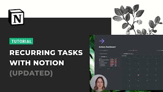  - Recurring Tasks in Notion: Updated