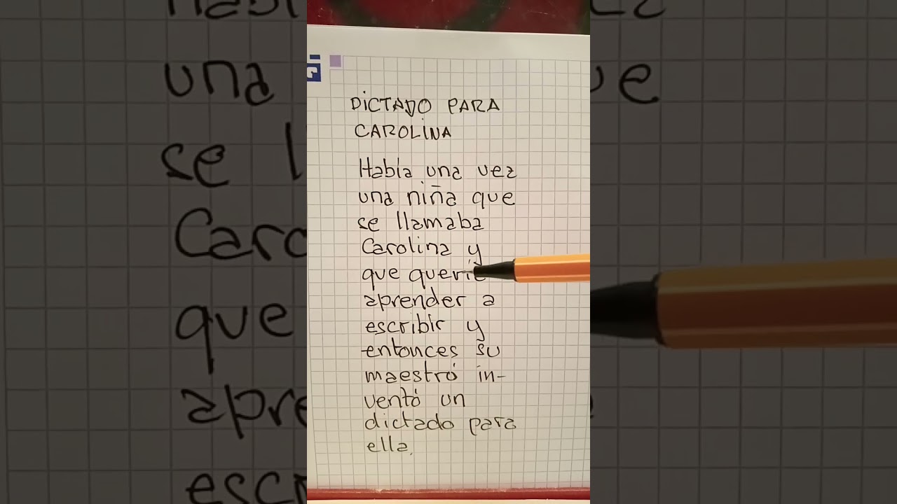 DICTATED FOR CAROLINA