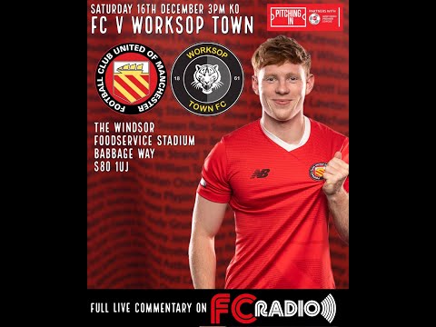 Worksop Town vs FC United - Highlights - 16-12-2023