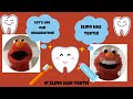 Sesame Street IF ELMO HAD TEETH A KD Productions Impromptu Puppet Show