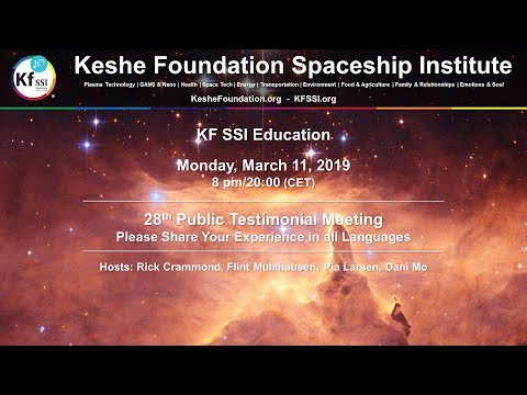 2019 03 11 PM 28th Public Meeting for Testimonials - Share Your Plasma Experience in Any Language