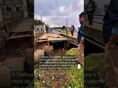 Chuvas no RS deixam desalojados, mortes e cidades em alerta