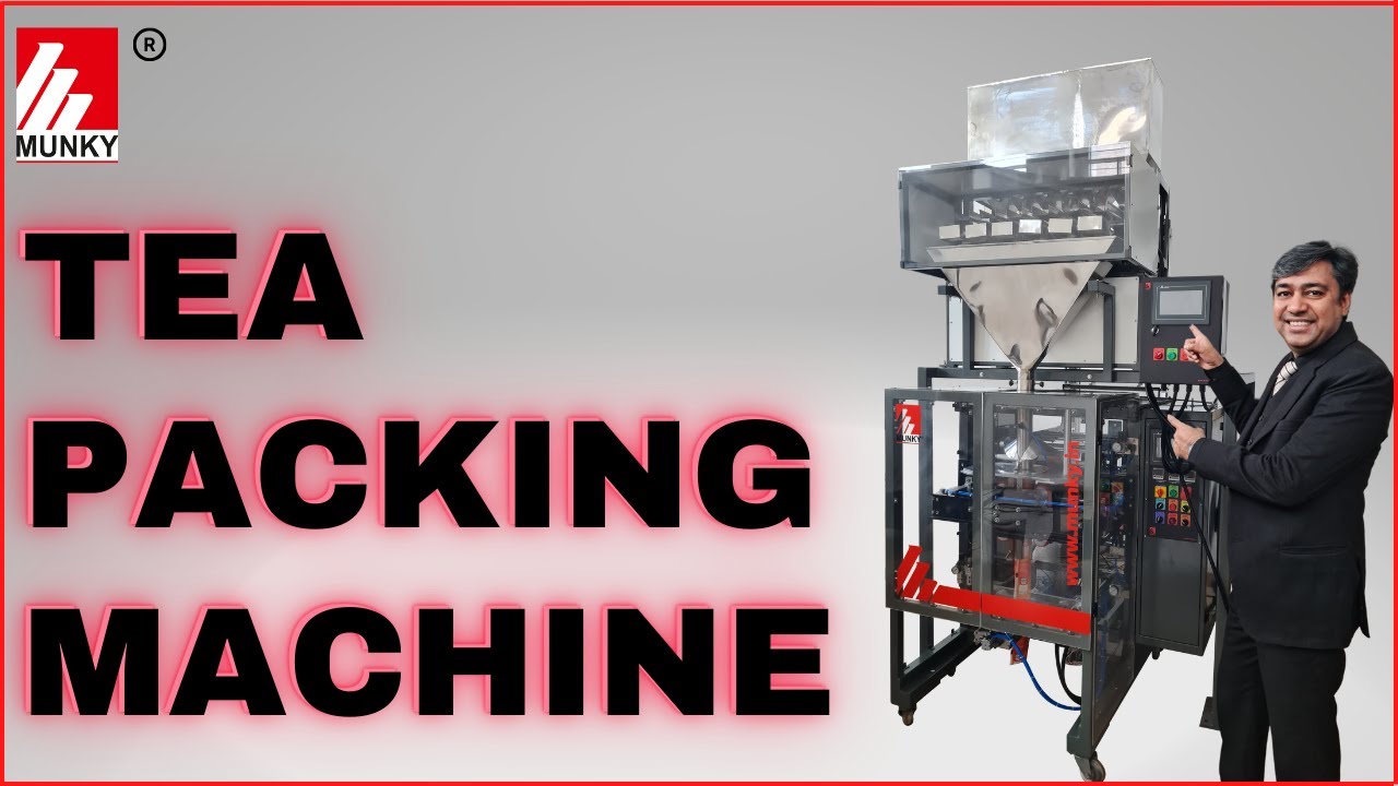 India's Fastest Tea Packing Machine | 6Head Weigher with Collar Bagger for Tea Packing