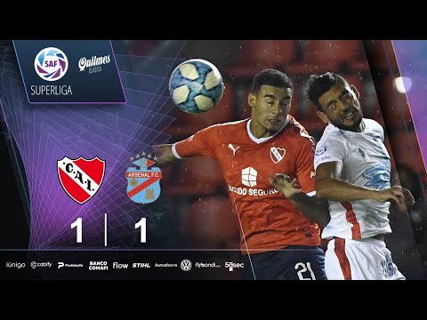Fecha 20: resumen de Independiente - Arsenal