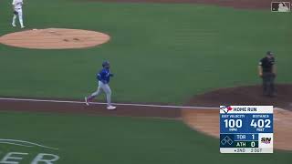 Leo Jiménez's 1st home run of the 2025 season