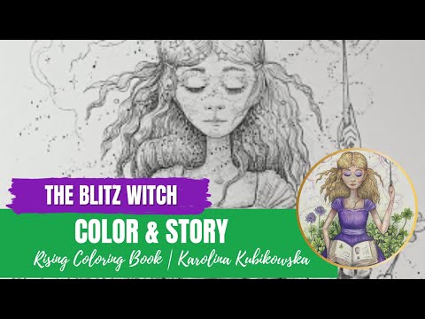 Color & Story: Rising Coloring Book | Karolina Kubikowska