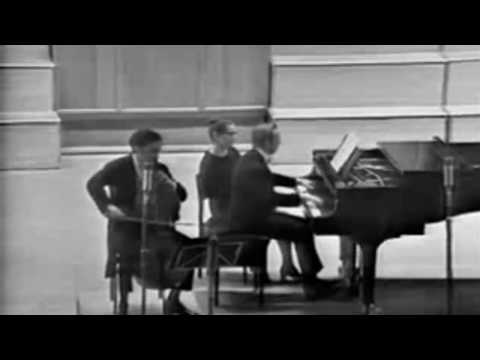 D Shafran, A Ginzburg   CHOPIN Cello Sonata Op 65  Moscow, 1972