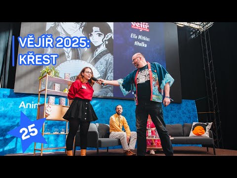Vějíř 2025 - křest sborníku české mangy a beseda s autory