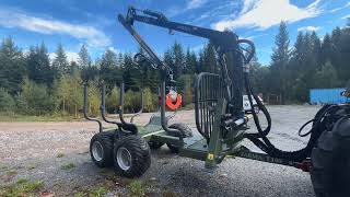 Farma T10F 4WD timber trailer for sale - Image 4 | Autoline GH Farma T10F 4WD timber trailer | Image 4 - Autoline