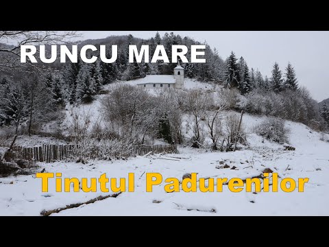 Povestea de iarnă a satului Runcu Mare din Ținutul Pădurenilor
