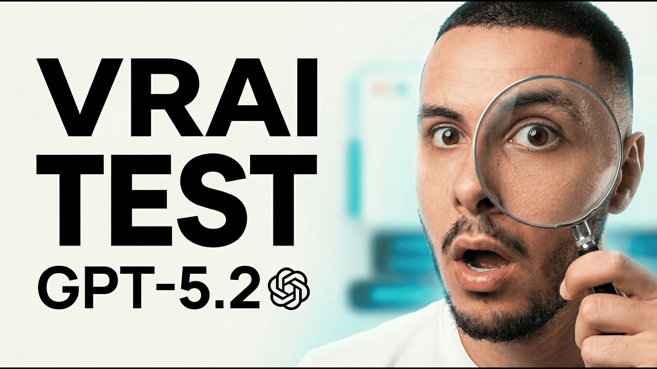 GPT 5.2 Test Complet - Vidéo YouTube