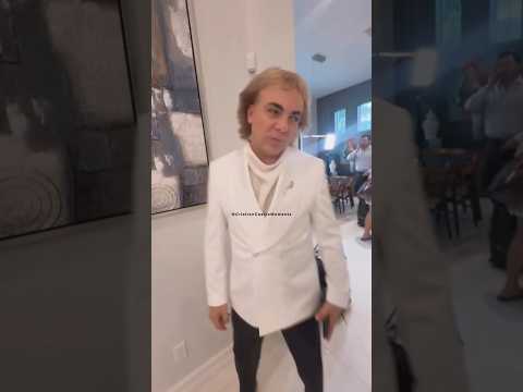 CRISTIAN CASTRO antes de su presentación en Premios Billboard (Miami - 22/10/2026)