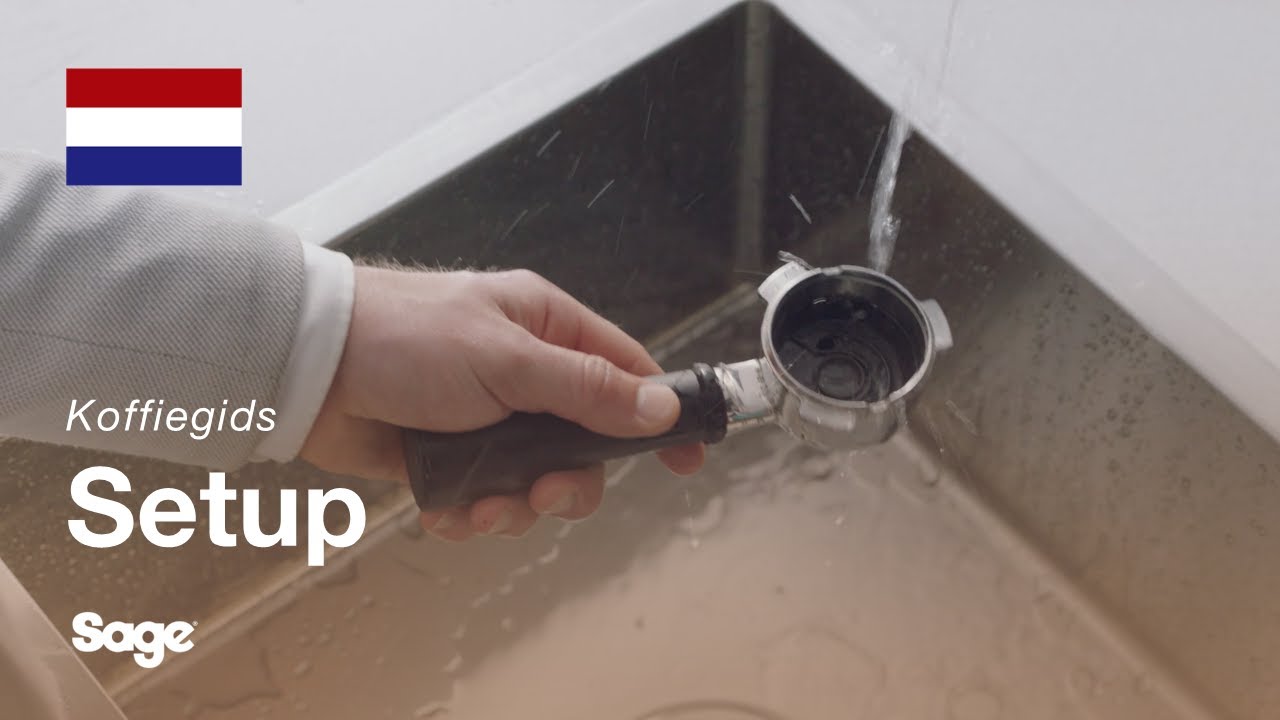 Hoe je het portafilter en de filtermand schoonmaakt