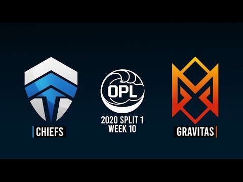 Oceanic Pro League 2020 Split 1 Week 10 - Chiefs vs. Gravitas
