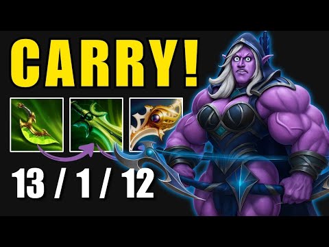 Carry Drow Ranger, BEST CARRY in the Game? | Dota 2 Turbo Full Gameplay