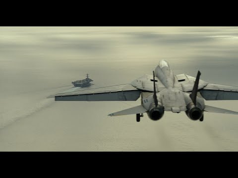 Top Gun Maverick 2022 F-14 Landing
