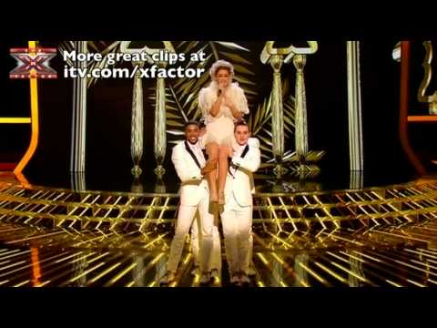 Katie Waissel sings King of the Swingers - The X Factor Live show 3 - itv.com/xfactor