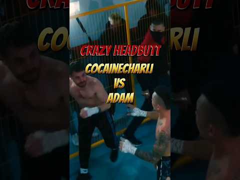 Crazy Headbutt, CocaineCharli vs Adam. King of the Streets. #shorts #kots