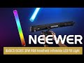 Introducing to the NEEWER BASICS GC30C 30W RGB Handheld Inflatable LED Fill Light