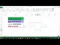 MS EXCEL Tamil | Font toolbar | Font size | Cell Color | Font Color | Cell border