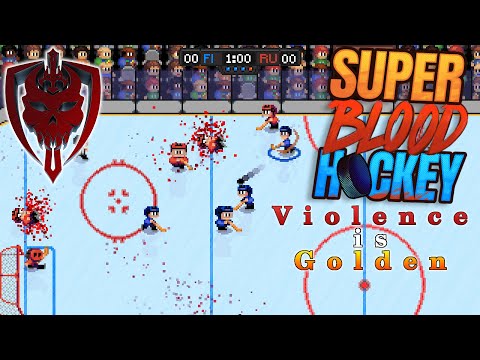 A Look Into Super Blood Hockey - No Rules - Violent Hockey Game - YouTube