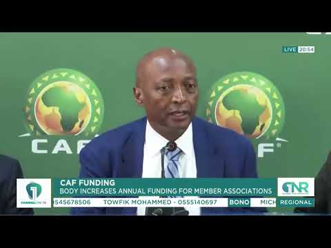CAF Increases Annual Funding for 54 Member Associations to $700,000