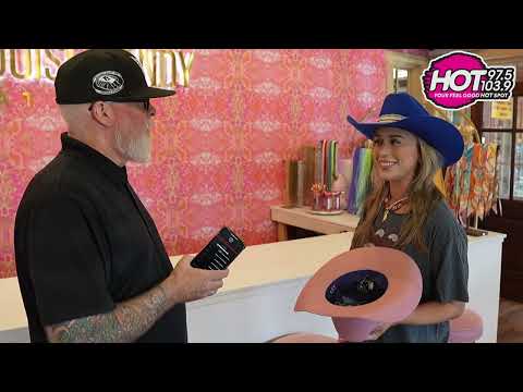 Charlie Huero Visits Turquoise Candy Hat Bar for the Cowboy Carter Makeover | Hot 97.5
