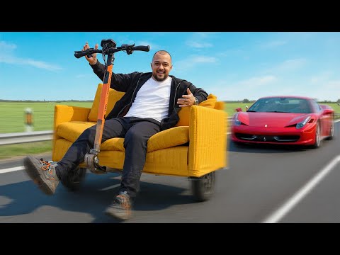 AM CONSTRUIT O CANAPEA CU MOTOR - Ziua 2