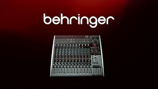 Video thumbnail for Behringer Xenyx X2442USB 24 Channel Analog Mixer | Gear4music demo by Gear4music Guitars