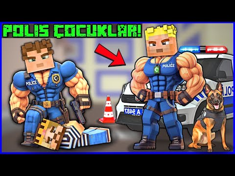 EFEKAN AND ALPEREN BECAME POLICE! 😱 -Minecraft