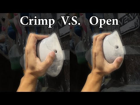 Crimp Grip vs.Open Grip - MUST WATCH for Beginners to Understand the Difference