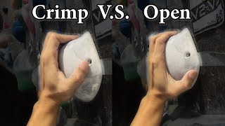 Crimp Grip vs.Open Grip - MUST WATCH for Beginners to Understand the Difference