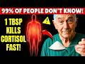 Always Waking Up at Night? - 1 TBSP Lowers Cortisol FAST To Fall Back Asleep