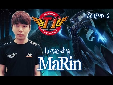 SKT T1 MaRin LiSSANDRA Mid vs Viktor - Patch 5.23 KR | League of Legends