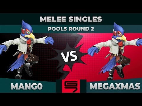 Mang0 vs MegaXmas - Melee Singles: Pools R2 Winners Semifinal - Genesis 7 | Falco vs Falco