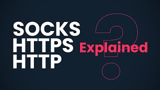 Proxy Protocol Explained - HTTP, SSL and SOCKS Proxies