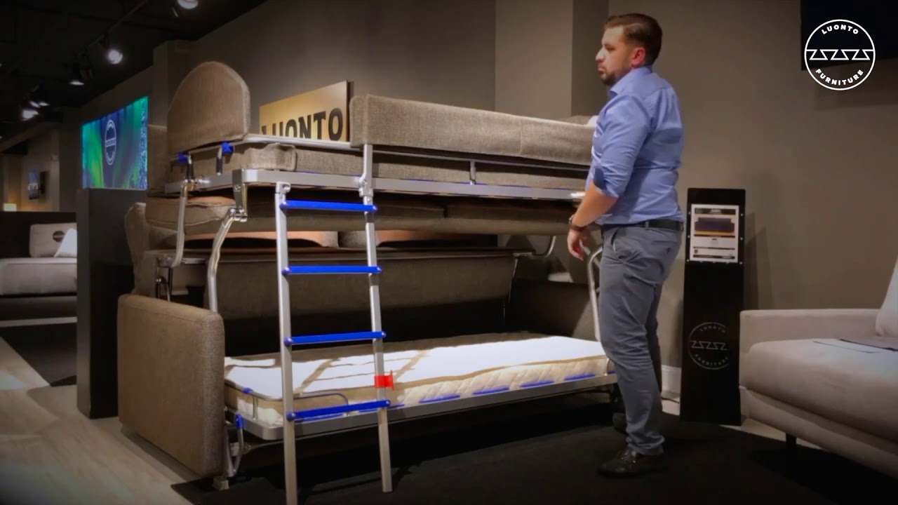 ELEVATE BUNK BED SOFA SLEEPER | QUICK SHIP USA
