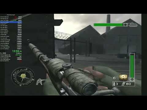 Call of Duty: Finest Hour any% in 1:39:57.8 (WR)