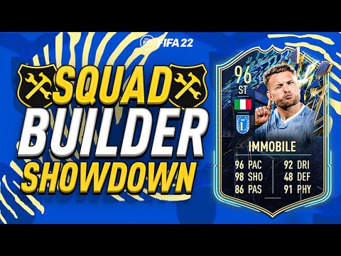 SQUAD BUILDER SHOWDOWN TOTS IMMOBILE! FIFA 22 ULTIMATE TEAM