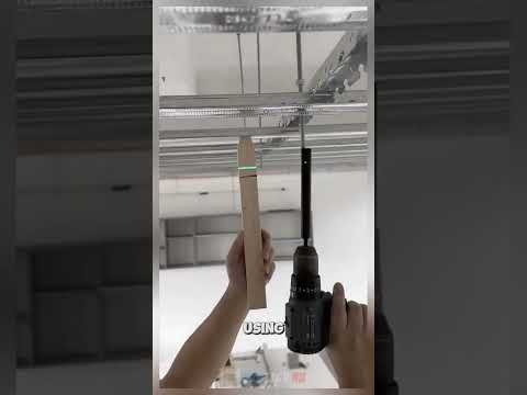 Home construction Installation ceiling frames #satisfying #shorts