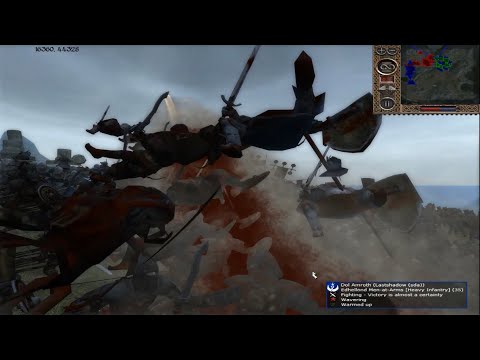 Epic Invasion of Tol Falas. 4V3 Online battle: Third Age Reforged Total War