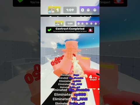 GETTING DIAMOND HAND SNIPER ON CONSOLE#roblox #rivals #montage #roblox #edit #roblox #shorts #edit