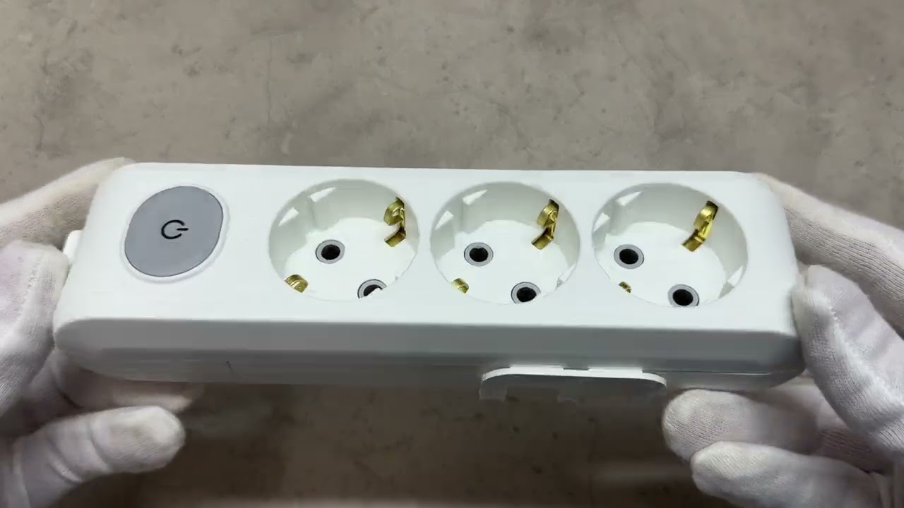 Колодка VIKO 3 входи із заземленням та вимикачем біла Multi-Let 90118300